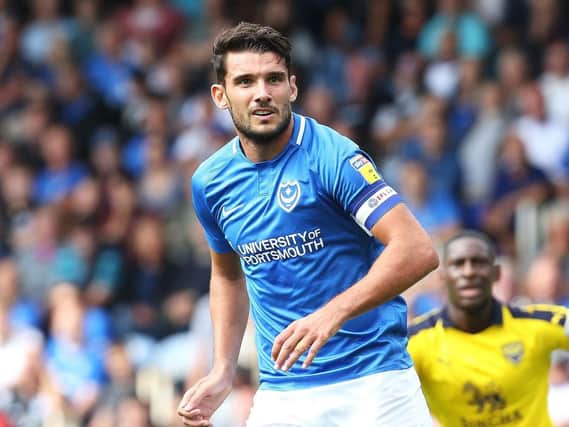 Gareth Evans has led Pompey in their past six league games.  Picture: Joe Pepler