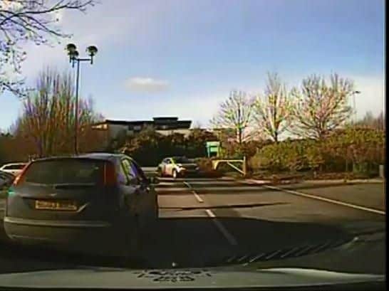 WATCH: Dramatic footage shows man ram police carÂ twice during high ...