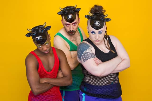 Bullish by Milk Presents is a retelling of the myth of Theseus and the minotaur