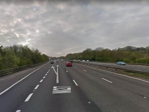 The M27, close to J11. Picture: Google Street View