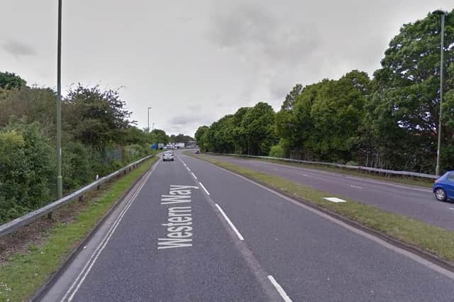The A27, westbound, in Fareham. Picture: Google Street View