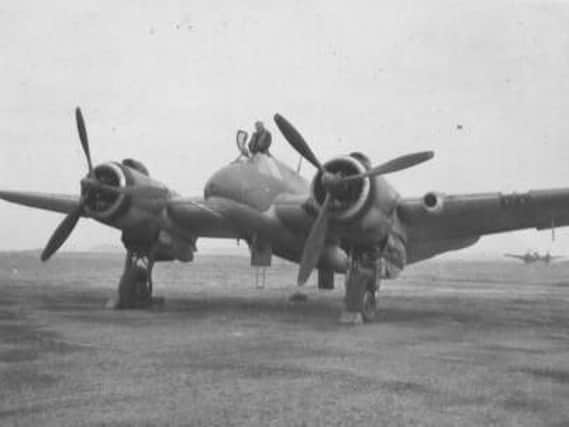 The original Beaufighter Bomber flown by Carol's father Donald Charles Young