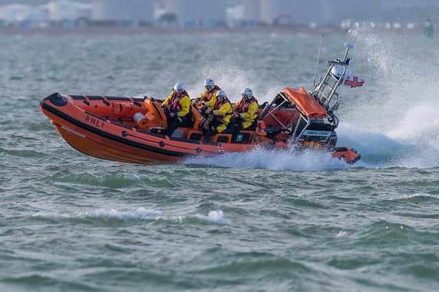 The Cowes lifeboat