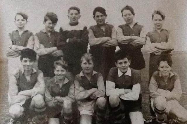 Old friends are trying to locate two of the boys in this picture of the St Luke's C of E School 1968 football team - Geoff Mould, back row and second from left, and Clive Walsh bottom row, on the right.