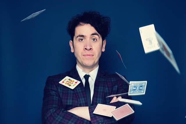 Pete Firman's show, Marvels, is at The Ashcroft Centre on Thursday evening.