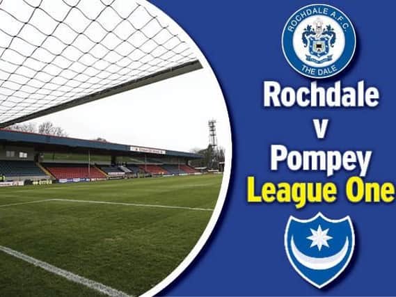 Pompey travel to Rochdale today in League One