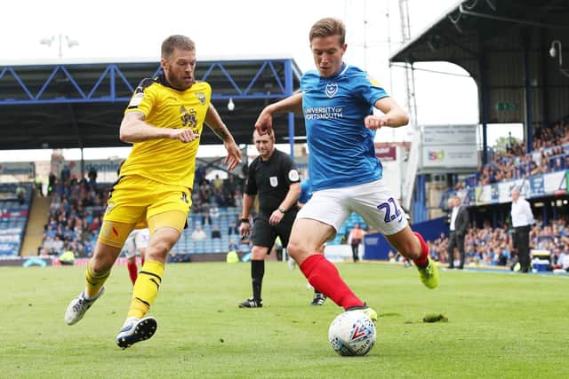 Pompey winger David Wheeler. Picture: Joe Pepler