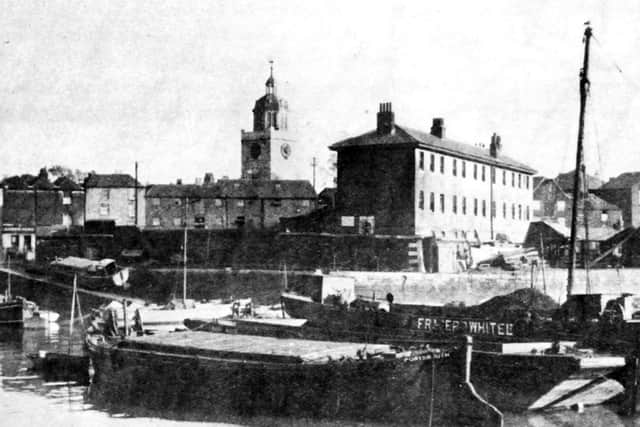 Built more than 320-years ago the White Hart Barracks were demolished circa 1928.