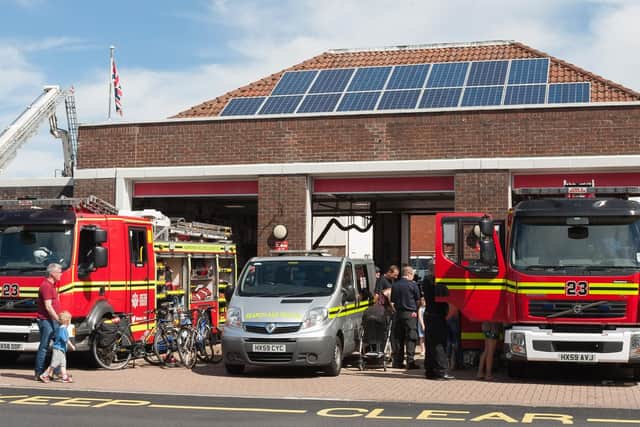 Cosham Fire Station. Picture Credit: Keith Woodland.