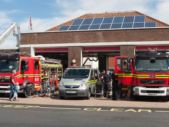 Cosham Fire Station. Picture Credit: Keith Woodland.