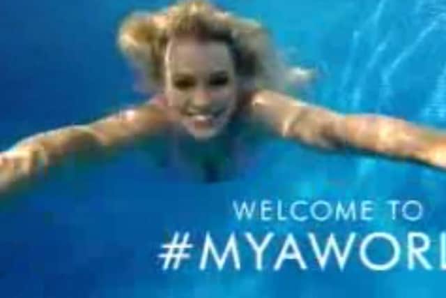 A screengrab from the MYA advert. Picture: ASA/PA Wire
