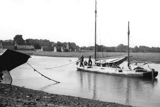 A summer's day in Langstone Harbour, perhaps a century ago. Picture: Barry Cox