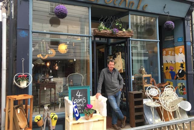 David Evans, owner of Brocante