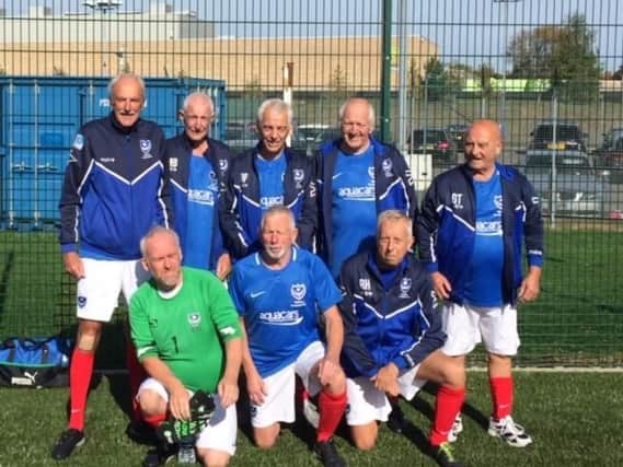 Pompey in the Community walking football are aiming for national success on Sunday
