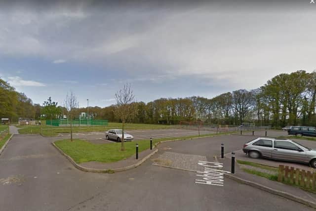 The open space off Hobby Close, Waterlooville. Picture; Google Street View