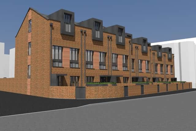 CGI of the proposed eight-home development in Exmouth Road, Southsea