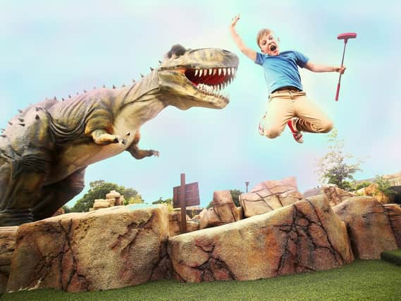 A dinosaur-themed golf course is coming soon. Picture: Heritage Attractions Ltd