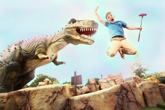 A dinosaur-themed golf course is coming soon. Picture: Heritage Attractions Ltd