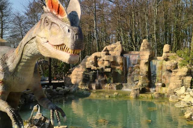 The course will feature life-sized dinosaurs. Picture: Heritage Attractions Ltd