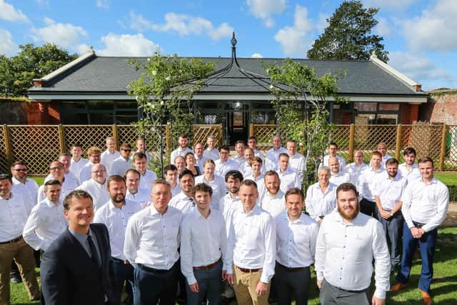 Solid Solutions moved into a brand-new detached 2,040 sq ft office located inside the Grade II-listed, 18th Century walled garden at Cams Estate
