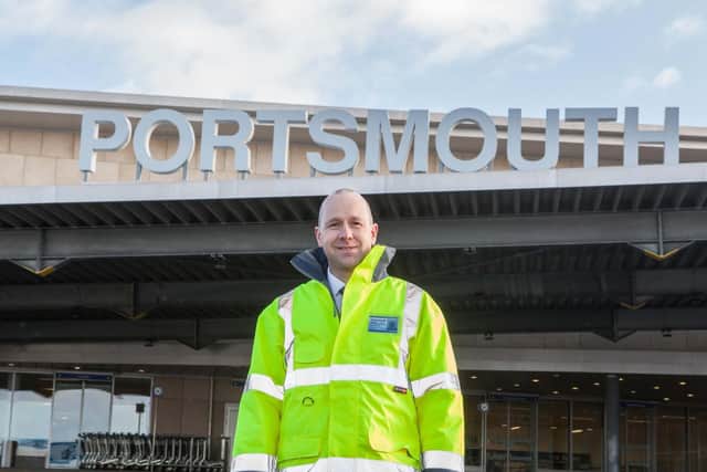 Mike Sellers, managing director at Portsmouth International Port.