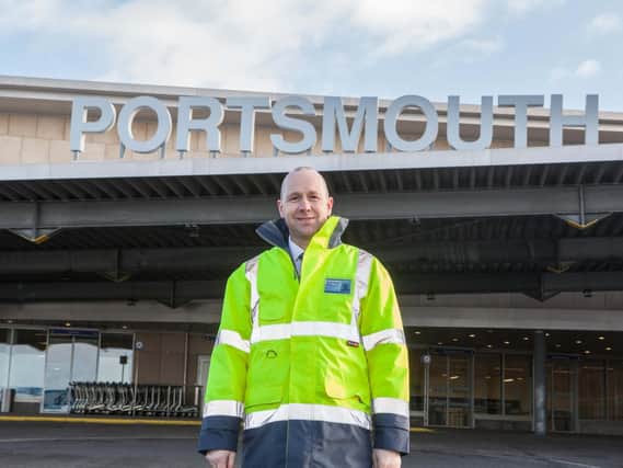 Mike Sellers, managing director at Portsmouth International Port.