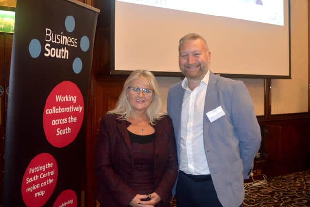 Shirley Anderson, Business South Workforce South, and Lee Loveless, mental health expert
