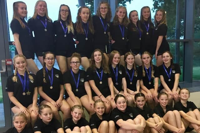 The Portsmouth & District Synchronised Swimming Club have had a very successful time