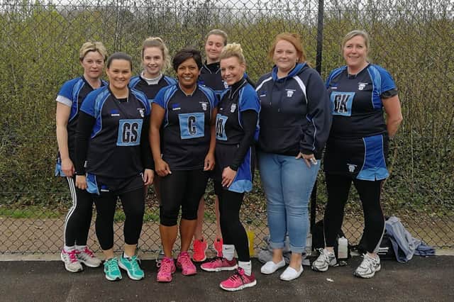 All About Netball League side Sapphires