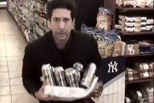 Friends actor David Schwimmer responds to 'Ross from Friends mugshot'. Picture: @DavidSchwimmer