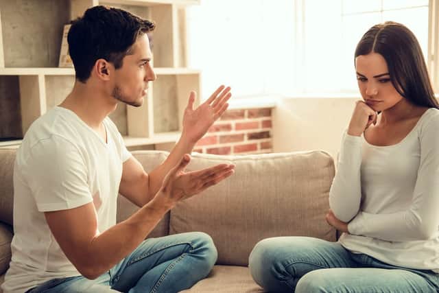 Fiona Caine gives advice to a woman whose boyfriend wants to know about her past relationships