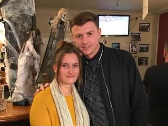 Chloe was in tears when Dion surprised her at The New Inn in Gosport