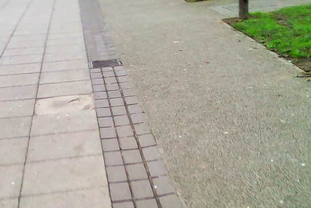 The area Susan fell next to Havant Park, in the town centre