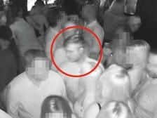 Police would like to speak to the man in the centre of this image. Picture: Hampshire Constabulary