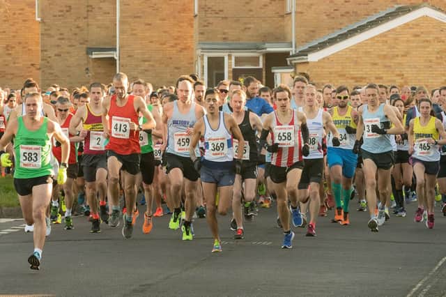 The start of the Hayling 10 race in 2017. Picture: Keith Woodland
