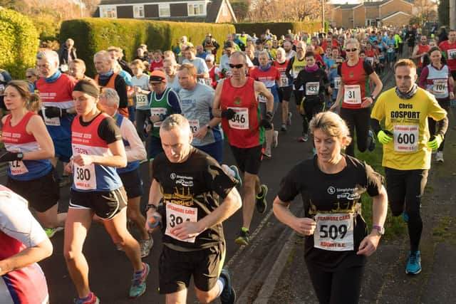 The Hayling 10 race is always a popular event on the calendar. Picture: Keith Woodland