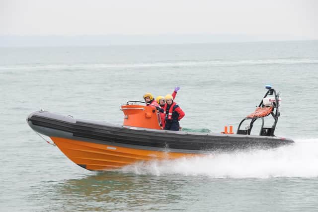GAFIRS was called out to the incident alongside the Coastguard and RNLI Portsmouth. Picture: Sarah Standing