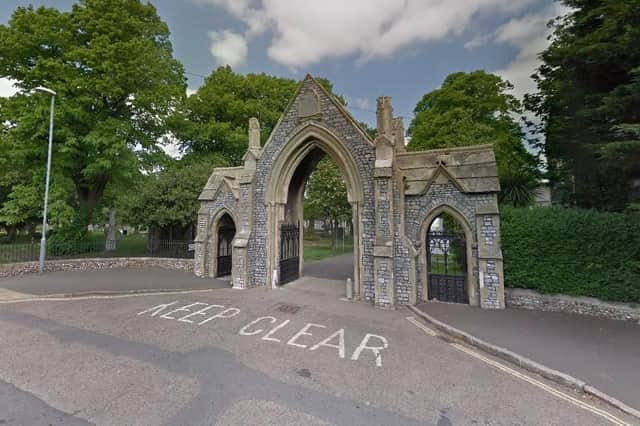 Once of the entrances to Kingston Cemetery, in St Mary's Road. Picture: Google Street View