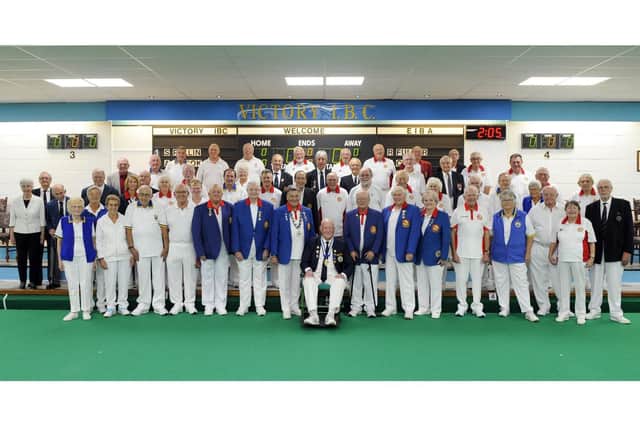 Victory Indoor Bowls Club celebrated its 50th anniversary. Picture: Malcolm Wells