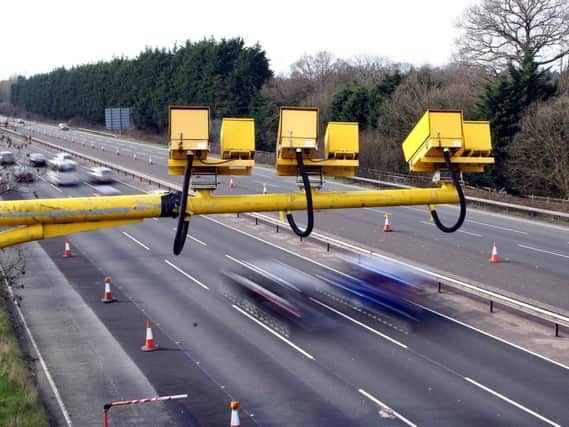 Speed cameras have been set up along the M27