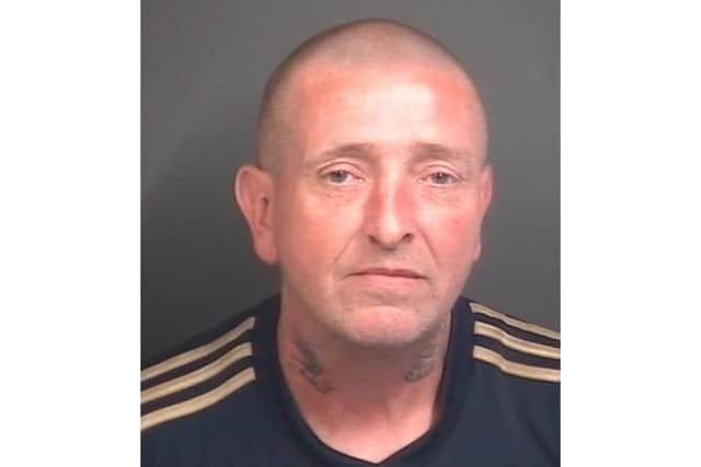 Raymond Martin, of Malvern Road, Southsea, admitted one robbery and was jailed for four years. Picture: Hampshire Constabulary