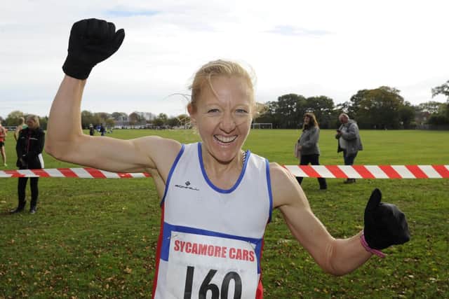 Emma Jolley has had an excellent year and she finished first lady in the Hayling 10 race. Picture: Ian Hargreaves  (181104-1_hayling)