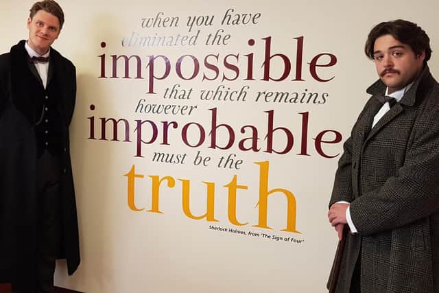 A Portsmouth trail documenting the life of Arthur Conan Doyle has been set up by New Theatre Royal, ahead of the latest theatrical performance later this month. Picture: Supplied