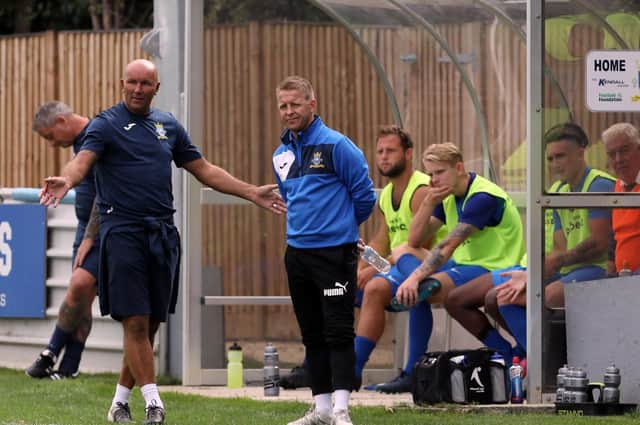 Manager Steve Leigh and all the Baffins Milton Rovers staff and players have been left shocked. Picture: Chris Moorhouse