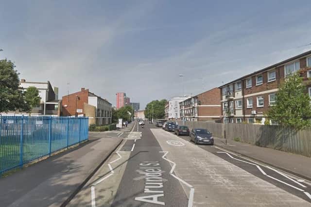 The incident happened on Arundel Street. Picture: Google Maps