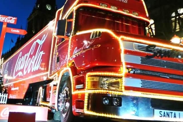 Coca-Cola truck