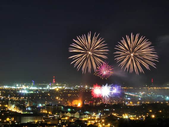 Cosham fireworks from Portsdown Hill. Picture: Tracy Goddard, Waterlooville.
T.G.Photography(c).
tgoddard4578@gmail.com