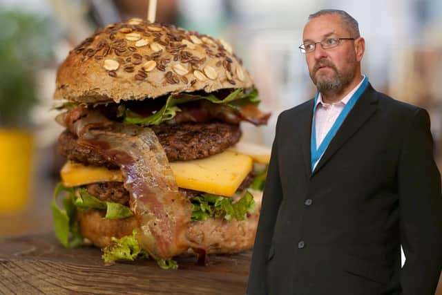 Cllr Luke Stubbs says that the government has no right to tell takeaways to sell healthier meals
