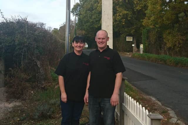 Scott and Kerry Wakefield, who have taken over at the Travellers Rest in Newtown