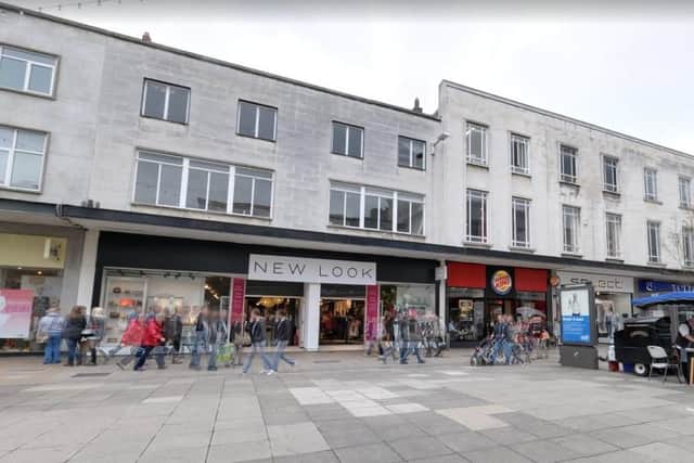 The former New Look, in Commerical Road, Portsmouth, picture from Google Maps
